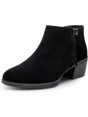 Stylish Women's Suede Ankle Boots | Chic Leather Footwear for Fall Fashion